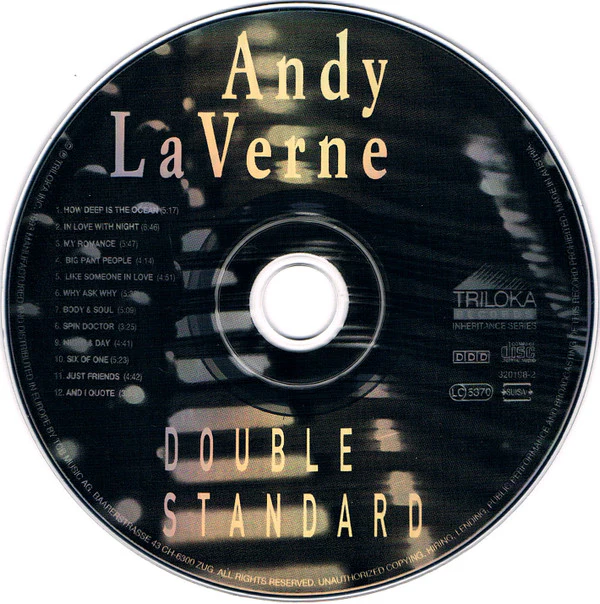 Andy LaVerne - Double Standard (CD, Album) - Image 4