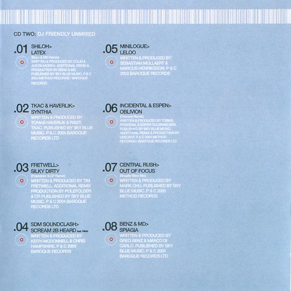 Andy Moor - Baroque In Session 02 (CD, Shape, Mixed + CD, Comp) - Image 3
