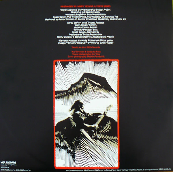 Andy Taylor - Thunder (LP, Album) - Image 4