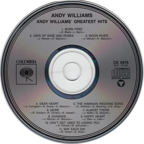 Andy Williams - Andy Williams' Greatest Hits (CD, Comp) - Image 3