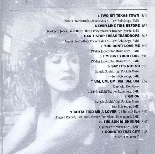 Angela Strehli - Blonde & Blue (CD, Album) - Image 4
