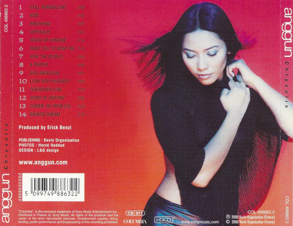 Anggun - Chrysalis (HDCD, Album) - Image 2