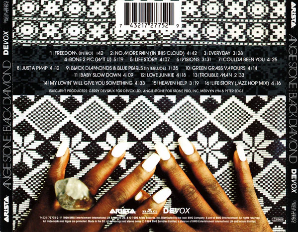 Angie Stone - Black Diamond (CD, Album) - Image 2