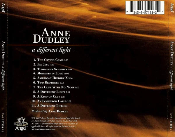 Anne Dudley - A Different Light (CD, Album) - Image 5