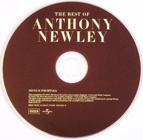 Anthony Newley - The Best Of Anthony Newley (CD, Comp) - Image 3