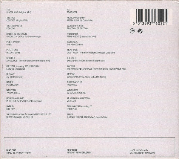 Anthony Pappa And Rennie Pilgrem - Renaissance Presents... Anthony Pappa And Rennie Pilgrem - Volume Two (2xCD, Mixed) - Image 2
