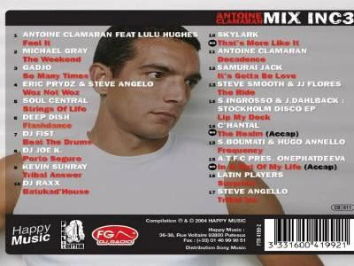 Antoine Clamaran - Mix Inc 3 (CD, Comp, Mixed) - Image 2