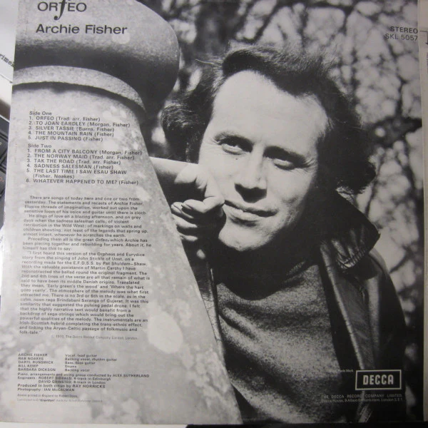 Archie Fisher - Orfeo (LP) - Image 4