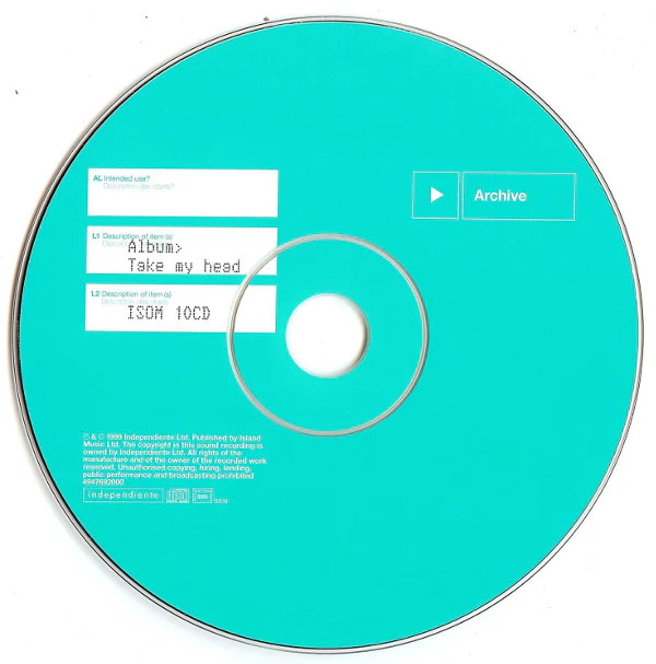 Archive - Take My Head (CD, Album) - Image 4