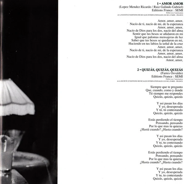Arielle Dombasle - Amor Amor (CD, Album) - Image 4