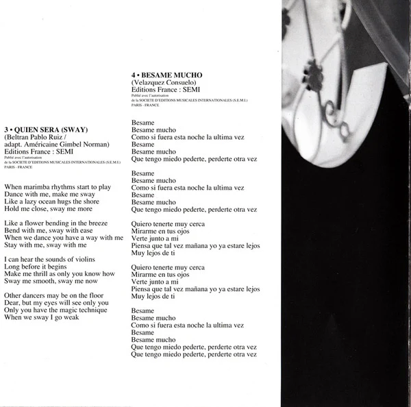 Arielle Dombasle - Amor Amor (CD, Album) - Image 5