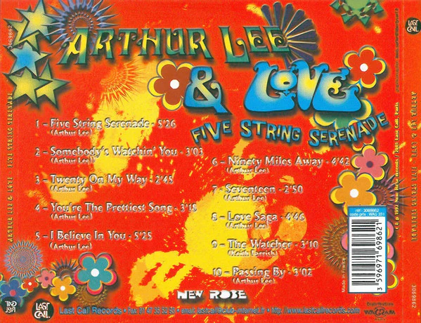 Arthur Lee & Love - Five String Serenade (CD, Album, RE) - Image 2