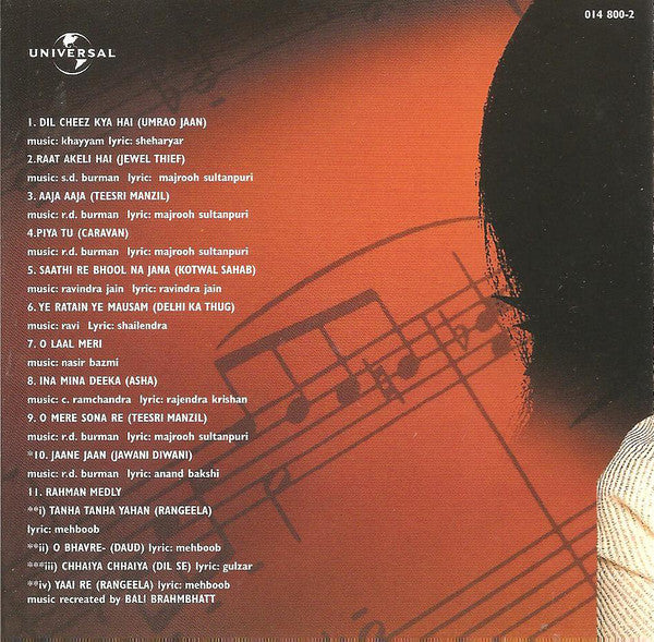 Asha Bhonsle* - Songs Of My Soul Vol. 2 - Rare And Classic (CD, Comp) - Image 3