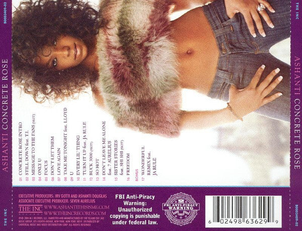 Ashanti - Concrete Rose (CD, Album) - Image 2