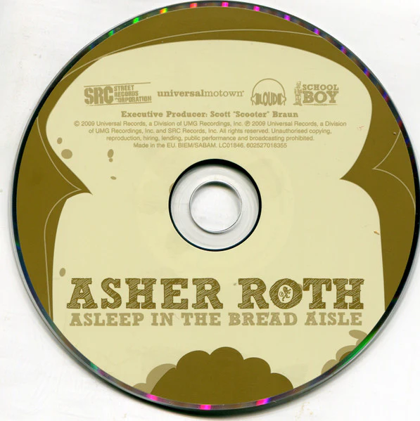 Asher Roth - Asleep In The Bread Aisle (CD, Album, Sup) - Image 3