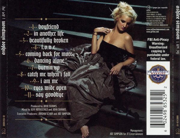 Ashlee Simpson - I Am Me (CD, Album) - Image 2
