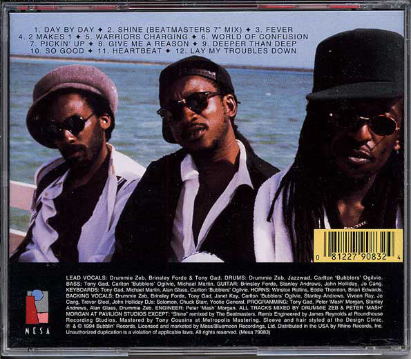 Aswad - Rise And Shine (CD, Album) - Image 2