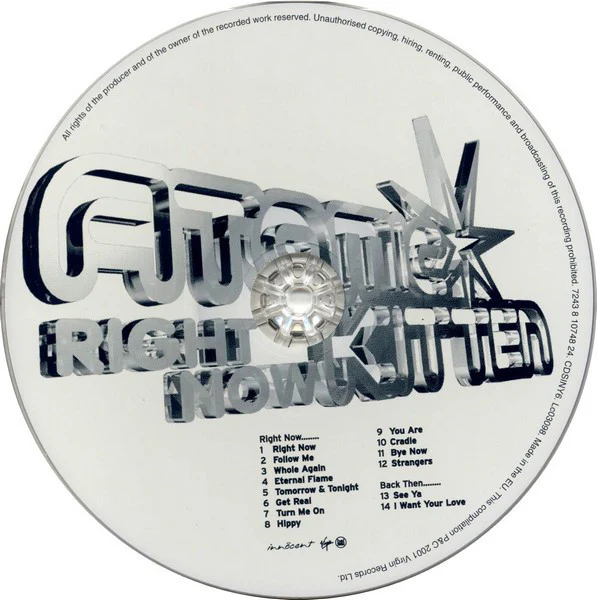 Atomic Kitten - Right Now (CD, Album) - Image 3