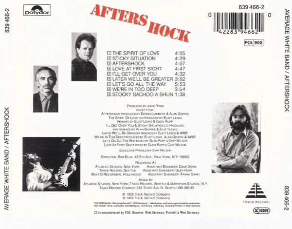 Average White Band - Aftershock (CD, Album) - Image 3