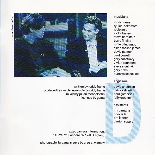 Aztec Camera - Dreamland (CD, Album) - Image 2