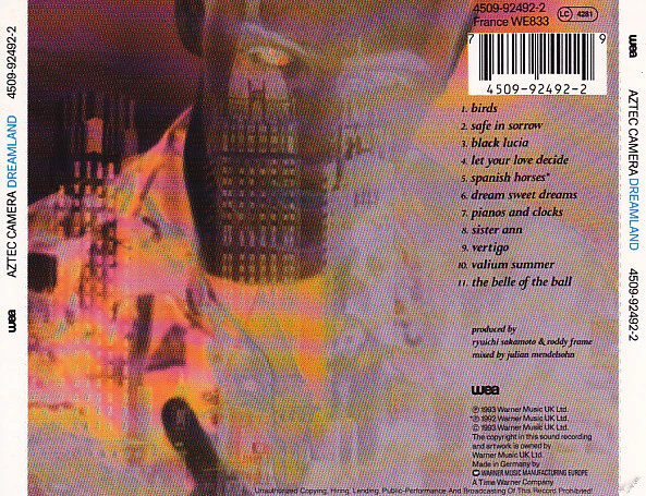 Aztec Camera - Dreamland (CD, Album) - Image 5
