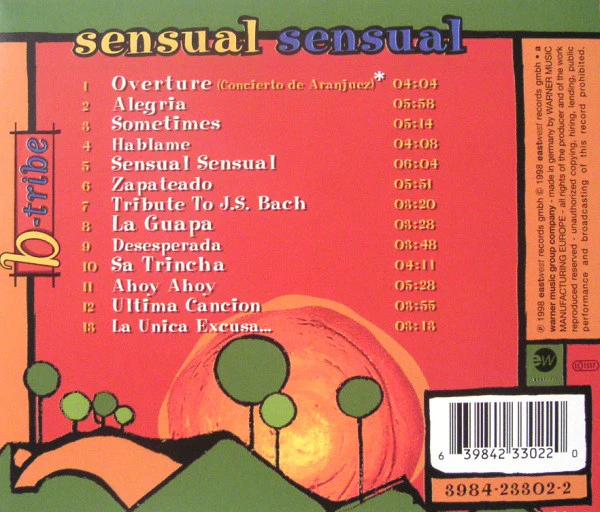 B-Tribe - Sensual Sensual (CD, Album) - Image 2
