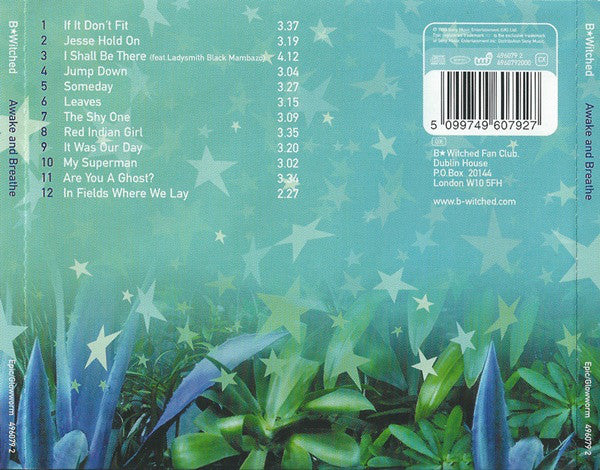 B*Witched - Awake And Breathe (CD, Album, Son) - Image 2