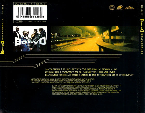 Baby D - Deliverance (CD, Album) - Image 3