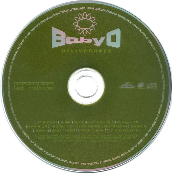 Baby D - Deliverance (CD, Album) - Image 4