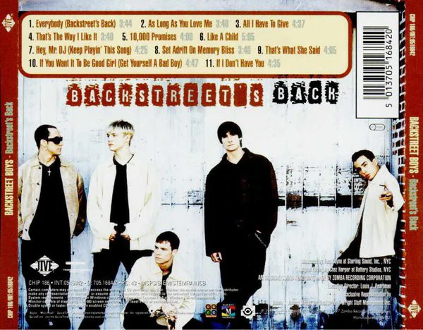 Backstreet Boys - Backstreet's Back (CD, Album, Enh, CD ) - Image 3