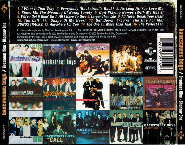 Backstreet Boys - Greatest Hits - Chapter One (CD, Comp, RE) - Image 2