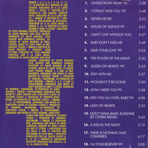 Bad Boys Blue - ...Continued (CD, Album) - Image 4