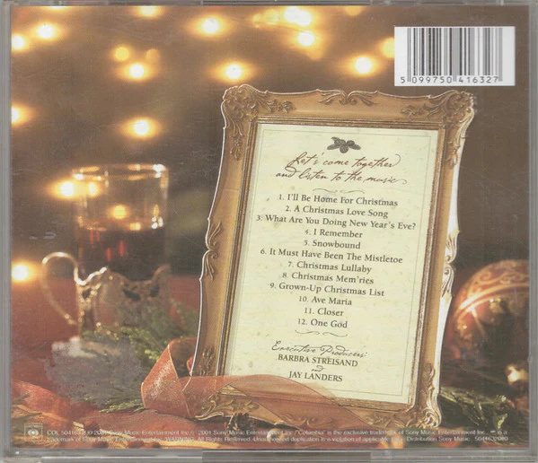 Barbra Streisand - Christmas Memories (CD, Album) - Image 2