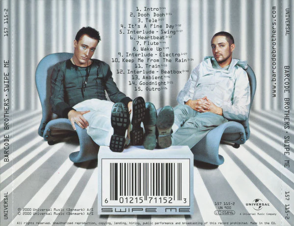 Barcode Brothers - Swipe Me (CD, Album) - Image 2