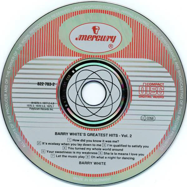 Barry White - Barry White's Greatest Hits - Volume 2 (CD, Comp) - Image 4