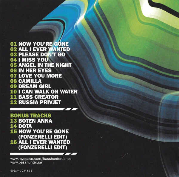 Basshunter - Now You're Gone - The Album (CD, Album) - Image 2