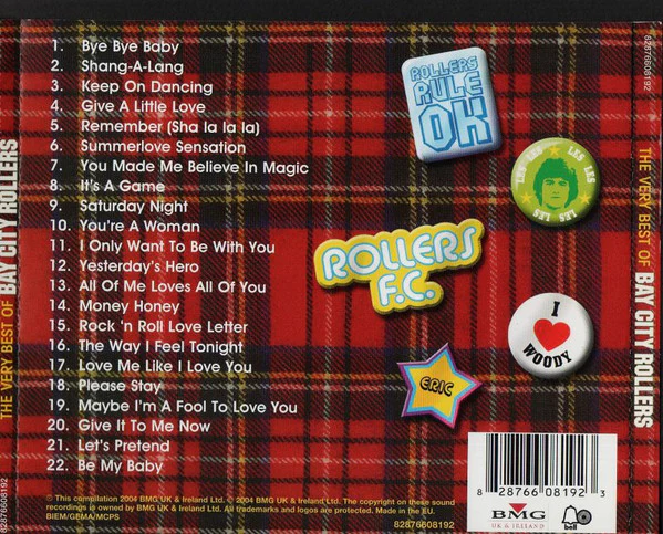 Bay City Rollers - The Very Best Of Bay City Rollers (CD, Comp) - Image 2