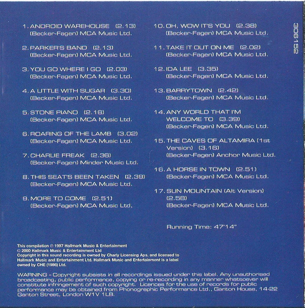 Becker* & Fagen* - The Root Of Steely Dan (CD, Comp) - Image 4