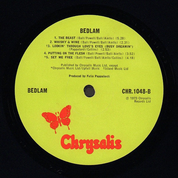 Bedlam (9) - Bedlam (LP, Album) - Image 4