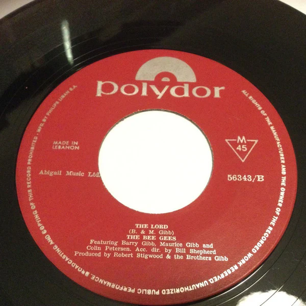 Bee Gees - Don't Forget To Remember (7", Single)