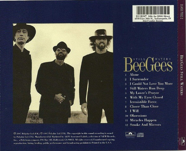 Bee Gees - Still Waters (CD, Album, Club) - Image 2