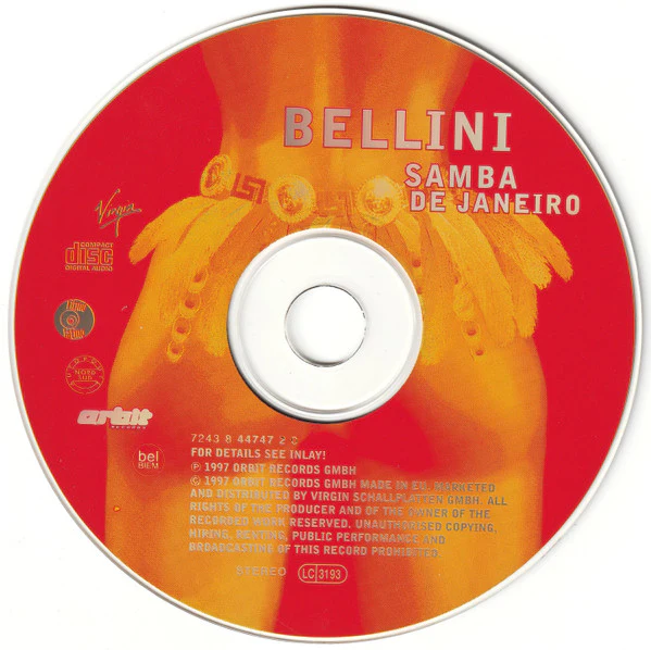 Bellini - Samba De Janeiro (CD, Album) - Image 5