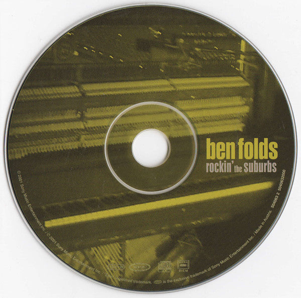 Ben Folds - Rockin' The Suburbs (CD, Album) - Image 3