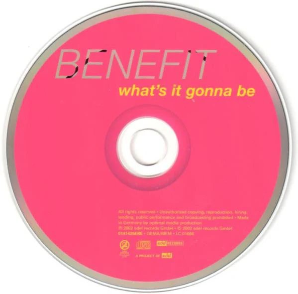 Benefit (3) - What's It Gonna Be (CD, Single, Copy Prot.) - Image 5