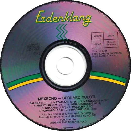 Bernard Xolotl - Mexecho (CD, Album) - Image 3