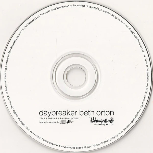 Beth Orton - Daybreaker (CD, Album) - Image 3