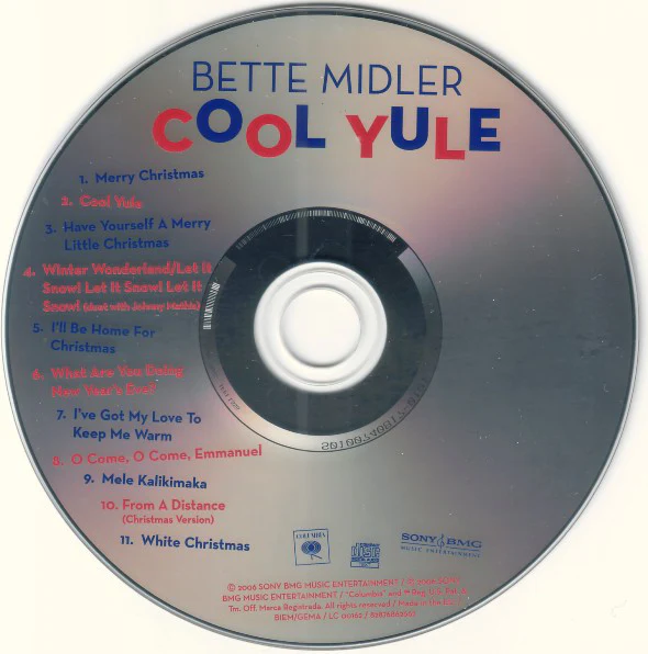 Bette Midler - Cool Yule (CD, Album) - Image 4