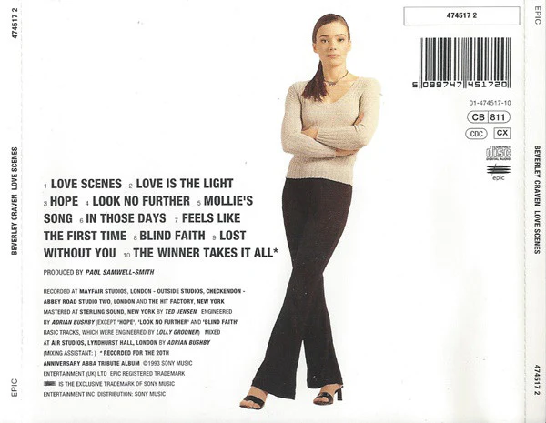 Beverley Craven - Love Scenes (CD, Album) - Image 2
