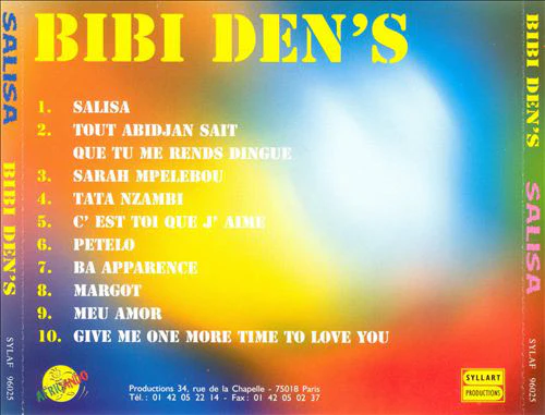 Bibi Den's* - Salisa (CD, Album) - Image 2