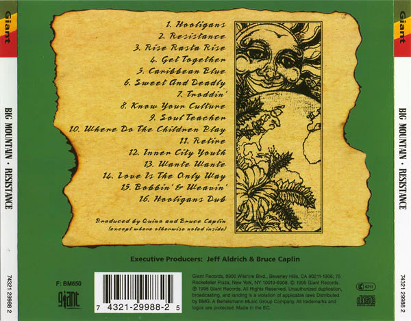 Big Mountain - Resistance (CD, Album) - Image 2